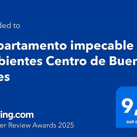Departamento Impecable 2 Ambientes Centro De Buenos Aires Apartamento Exterior foto